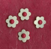 Nylon Button White - Large