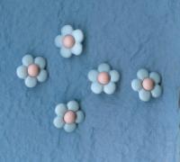 Nylon Button Blue - Small